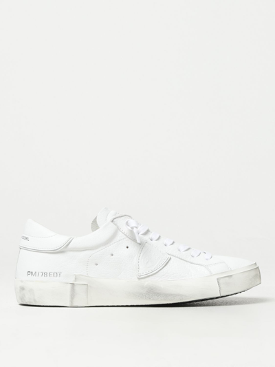 Philippe Model Sneakers  Men Color Yellow Cream In White
