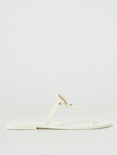 Tory Burch Flat Sandals  Woman Color White