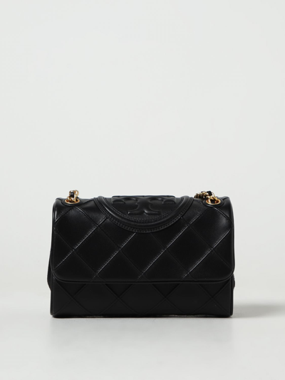 Tory Burch Fleming Convertible Shoulder Bag In Black