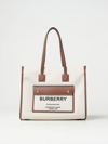 BURBERRY BAG IN CANVAS AND LEATHER,F11872067