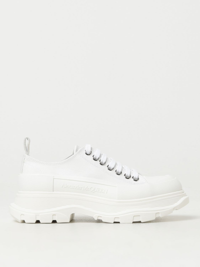 Alexander Mcqueen Trainers  Woman Colour White