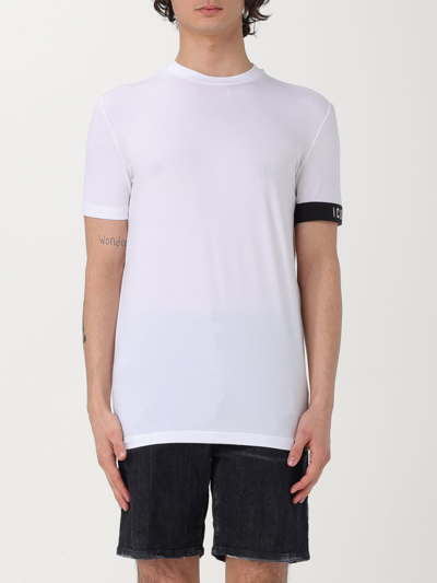 Dsquared2 Beachwear T-shirt  Men Color White