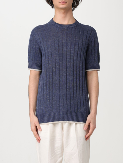 Brunello Cucinelli Sweater  Men Color Blue