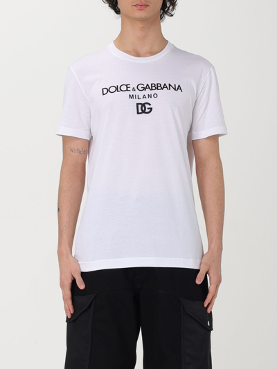 Dolce & Gabbana White Cotton T-shirt