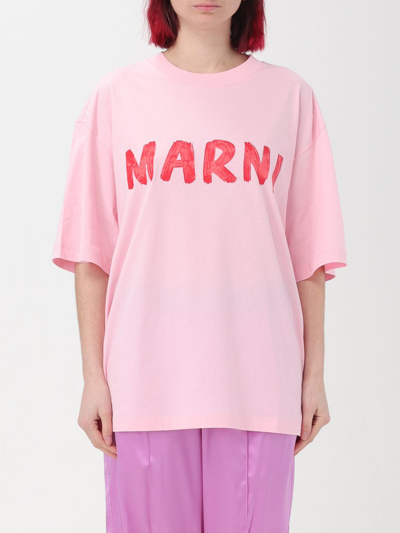 MARNI T-SHIRT MARNI WOMAN COLOR PINK,406765010