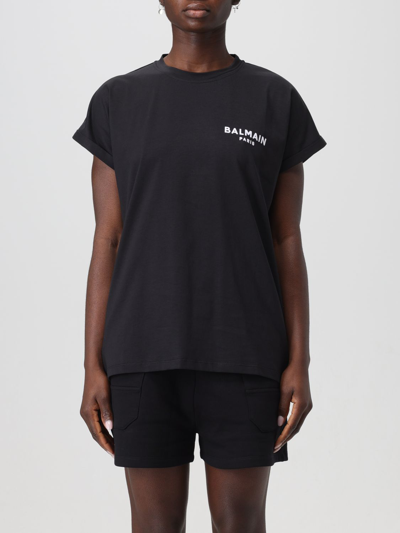 Balmain T-shirt  Woman Color Black