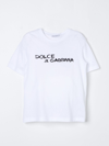 DOLCE & GABBANA T恤 DOLCE & GABBANA 儿童 颜色 白色,F13091001