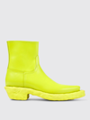 Camperlab Flat Ankle Boots  Woman Color Green In Green