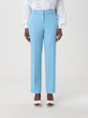 Ermanno Scervino Pants  Woman Color Gnawed Blue In Gnawed Blue