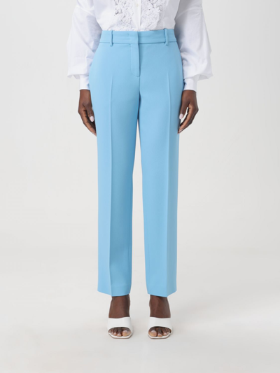 Ermanno Scervino Pants  Woman Color Gnawed Blue