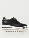 Stella Mccartney Sneakelyse Vegan Logo Platform Loafers In Black