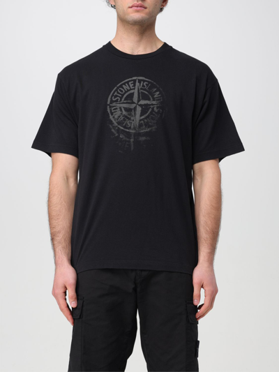 Stone Island T-shirt T-shirt In Black