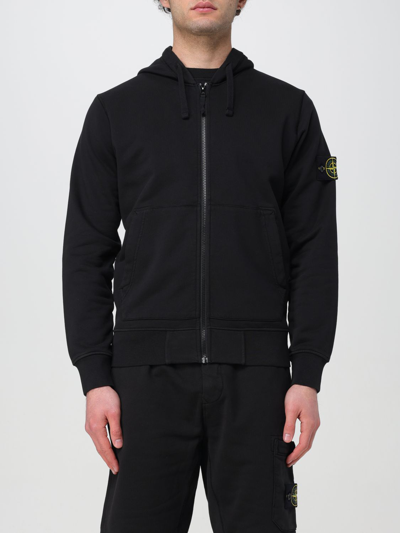 Stone Island Sweatshirt  Men Color Black In Black