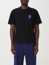 Jw Anderson Anchor-patch Short-sleeve T-shirt In Black