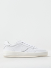 Philippe Model Nice Low Sneakers In White Leather
