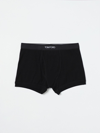Tom Ford Cotton Boxer Briefs With Logo Band In Black
