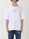 Dolce & Gabbana Oversized T-shirt Aus Baumwolljersey In White