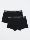 Dolce & Gabbana Confezione Da 2 Pezzi Boxer Regular-fit In Black