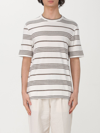 Brunello Cucinelli Man T-shirt Man White T-shirts In White