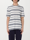 Brunello Cucinelli Man T-shirt Ivory Size L Cotton In White 2