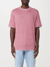 Brunello Cucinelli T-shirt  Men Color Raspberry