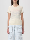 Isabel Marant Étoile Isabel Marant Etoile Zoeline T Shirt With Logo Print In White