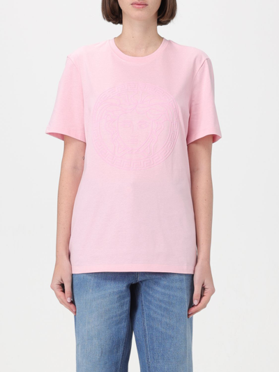 VERSACE T恤 VERSACE 女士 颜色 粉色,F14929010