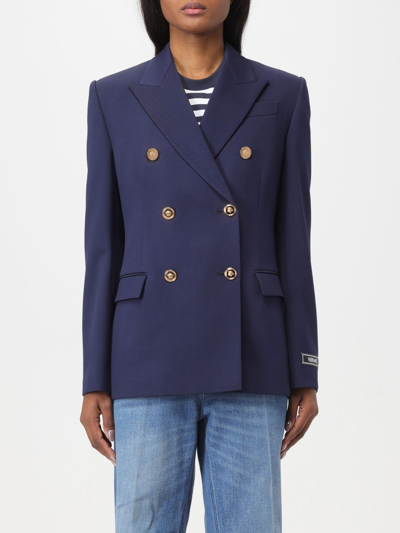 Versace Jacket  Woman Colour Navy