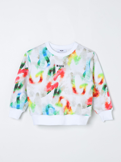 Msgm 毛衣  Kids 儿童 颜色 白色 In White