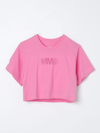 Mm6 Maison Margiela Babies' T-shirt  Kids Color Pink