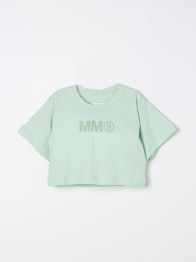 Mm6 Maison Margiela Babies' T恤  儿童 颜色 绿色 In Green