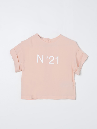 N°21 Shirt N° 21 Kids Colour Pink