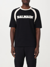BALMAIN T-SHIRT BALMAIN MEN colour BLACK,F15238002