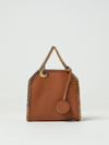 Stella Mccartney Brown Micro Falabella Handbag In Brown