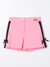 MSGM 短裤 MSGM KIDS 儿童 颜色 粉色,F15755010