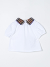 BURBERRY T恤 BURBERRY KIDS 儿童 颜色 白色,F16265001