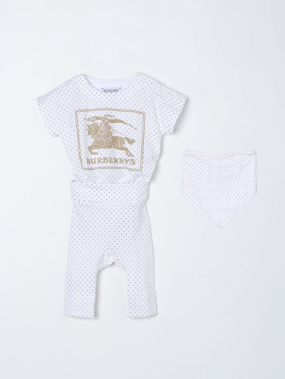 Burberry Babies' Bodysuit  Kids Kids Color White