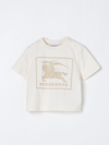 BURBERRY T恤 BURBERRY KIDS 儿童 颜色 奶油黄,F16267090