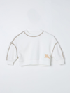 BURBERRY SWEATER BURBERRY KIDS KIDS COLOR WHITE,F16577001