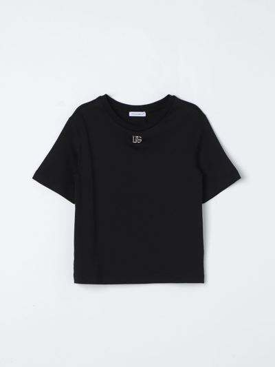 Dolce & Gabbana Kids' T恤  儿童 颜色 黑色 In Black