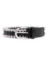 ISABEL MARANT LEATHER BELT WITH STUDS