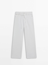 MASSIMO DUTTI RELAXED-FIT HIGH-WAIST JEANS