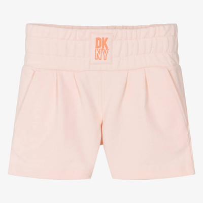 Dkny Teen Girls Pink Cotton Shorts