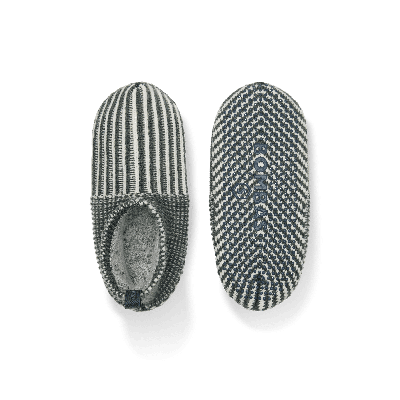 Bombas Gripper Slipper In Moss Grey