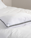 BROOKSTONE PERFECT 2-IN-1 MEMORY FOAM AND BETTER THAN DOWN FILL COMFORT PILLOW, 20 X 26