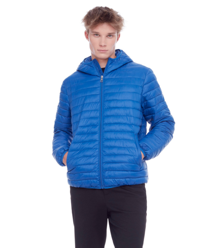 Alpine North Yoho Men's Men's Vegan Down (recycled) Lightweight Packable Puffer In Cobalt