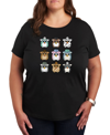 AIR WAVES AIR WAVES TRENDY PLUS SIZE FURBY GRAPHIC T-SHIRT