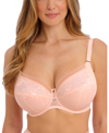 Fantasie Fusion Underwire Lace Side Support Bra In Blush