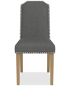 Macy's Hinsen 8pc Dining Chair Set In Slate