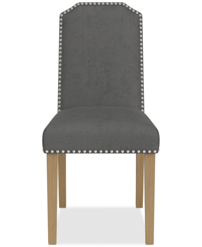 Macy's Hinsen 8pc Dining Chair Set In Slate